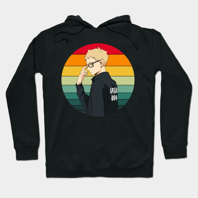 Haikyuu - Kei Tsukishima Hoodie by InalZ